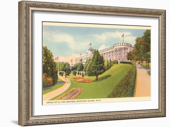 Grand Hotel, Mackinac Island, Michigan-null-Framed Art Print