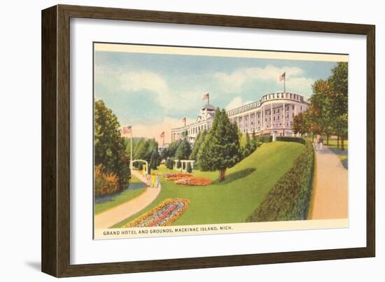 Grand Hotel, Mackinac Island, Michigan-null-Framed Art Print