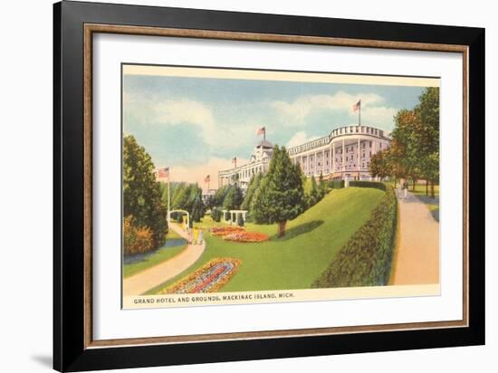 Grand Hotel, Mackinac Island, Michigan-null-Framed Art Print