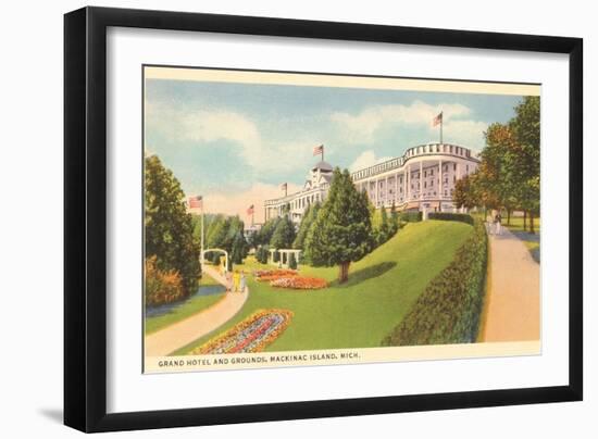 Grand Hotel, Mackinac Island, Michigan-null-Framed Art Print