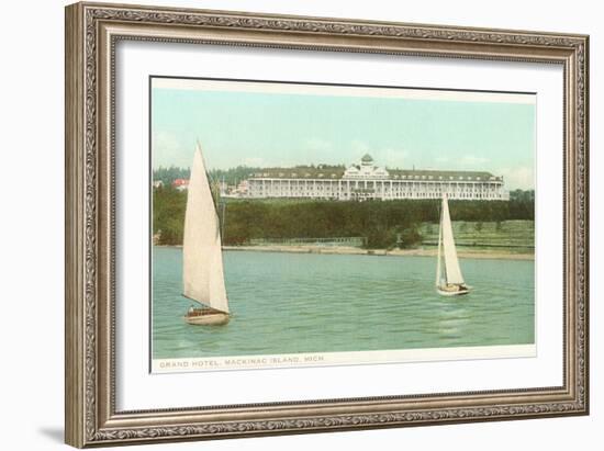 Grand Hotel, Mackinac Island, Michigan-null-Framed Art Print