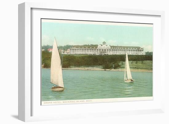 Grand Hotel, Mackinac Island, Michigan-null-Framed Art Print