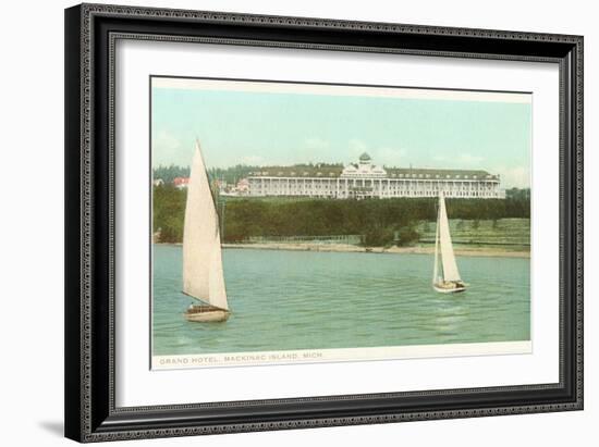 Grand Hotel, Mackinac Island, Michigan-null-Framed Art Print