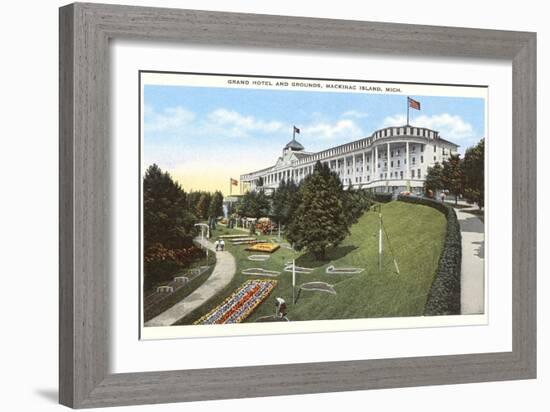 Grand Hotel, Mackinac Island, Michigan-null-Framed Art Print