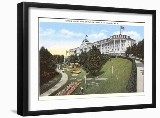 Grand Hotel, Mackinac Island, Michigan-null-Framed Art Print