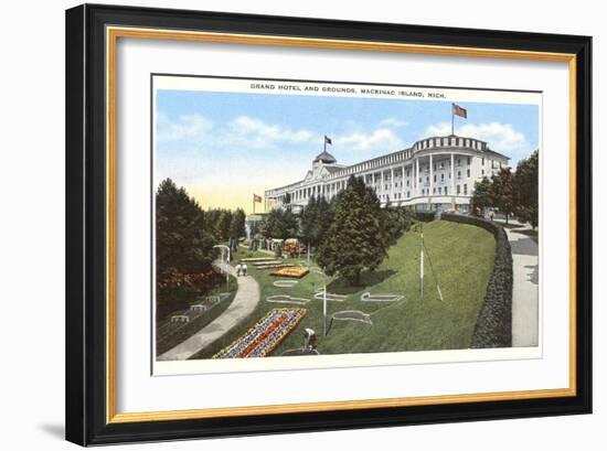 Grand Hotel, Mackinac Island, Michigan-null-Framed Art Print