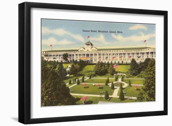 Grand Hotel, Mackinac Island, Michigan-null-Framed Premium Giclee Print