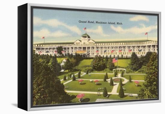 Grand Hotel, Mackinac Island, Michigan-null-Framed Stretched Canvas