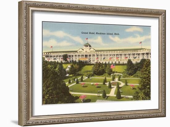 Grand Hotel, Mackinac Island, Michigan-null-Framed Art Print