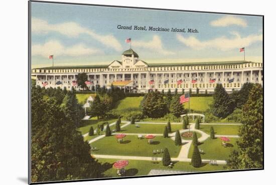 Grand Hotel, Mackinac Island, Michigan-null-Mounted Art Print