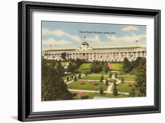 Grand Hotel, Mackinac Island, Michigan-null-Framed Art Print