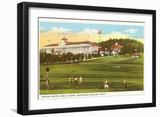 Grand Hotel, Mackinac Island, Michigan-null-Framed Art Print