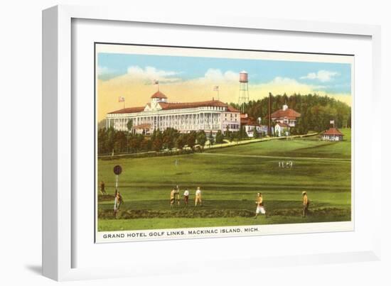 Grand Hotel, Mackinac Island, Michigan-null-Framed Art Print