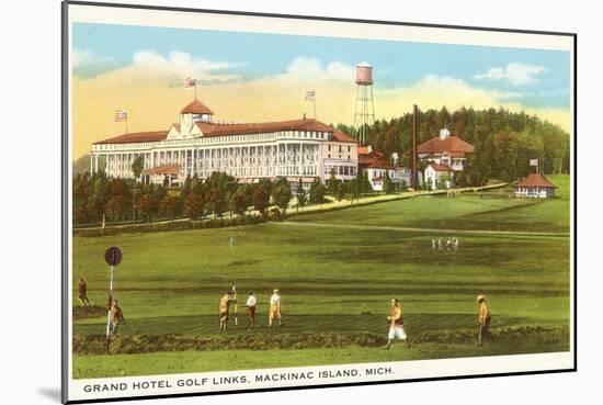 Grand Hotel, Mackinac Island, Michigan-null-Mounted Art Print