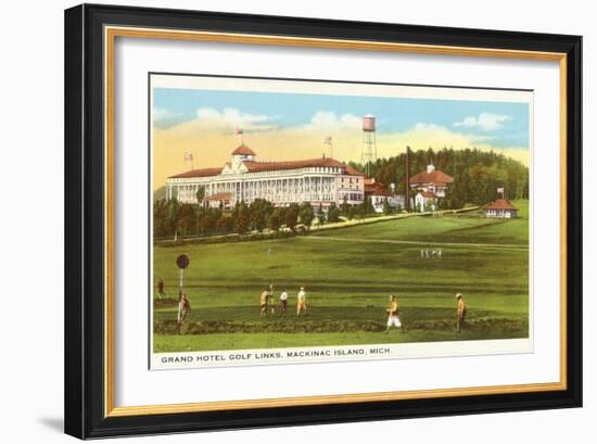 Grand Hotel, Mackinac Island, Michigan-null-Framed Art Print