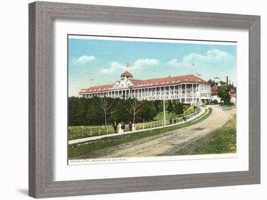 Grand Hotel, Mackinac Island, Michigan-null-Framed Art Print