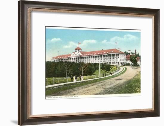 Grand Hotel, Mackinac Island, Michigan-null-Framed Art Print