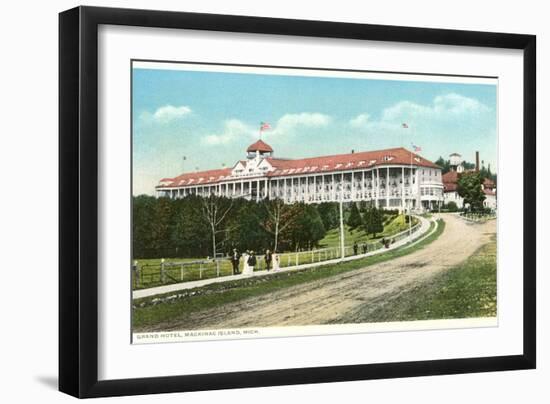 Grand Hotel, Mackinac Island, Michigan-null-Framed Art Print