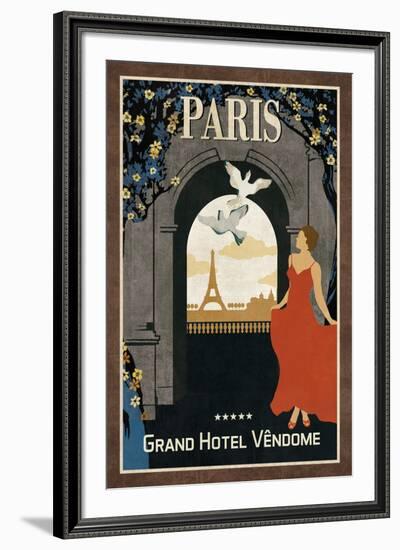 Grand Hotel Paris-Collection Caprice-Framed Giclee Print