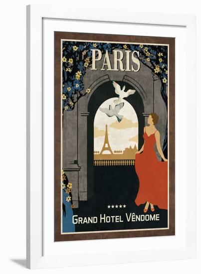 Grand Hotel Paris-Collection Caprice-Framed Giclee Print