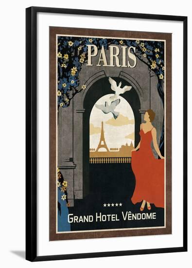 Grand Hotel Paris-Collection Caprice-Framed Giclee Print