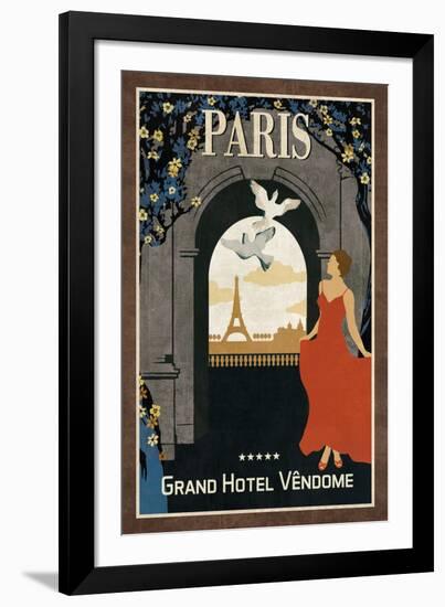 Grand Hotel Paris-Collection Caprice-Framed Giclee Print