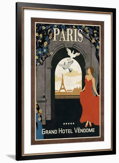 Grand Hotel Paris-Collection Caprice-Framed Giclee Print