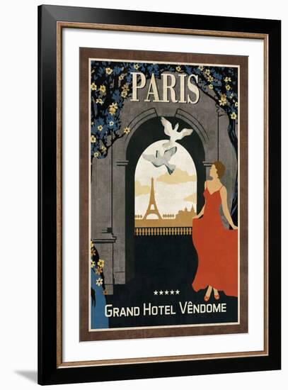 Grand Hotel Paris-Collection Caprice-Framed Giclee Print