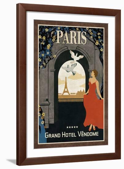 Grand Hotel Paris-Collection Caprice-Framed Giclee Print