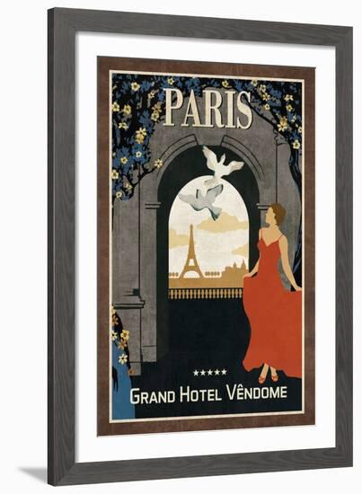 Grand Hotel Paris-Collection Caprice-Framed Giclee Print