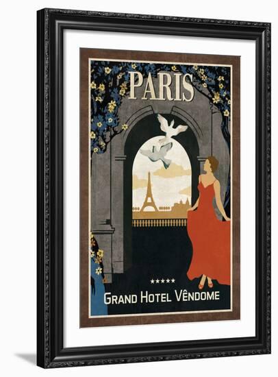 Grand Hotel Paris-Collection Caprice-Framed Giclee Print