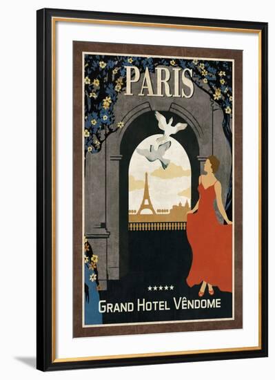 Grand Hotel Paris-Collection Caprice-Framed Giclee Print