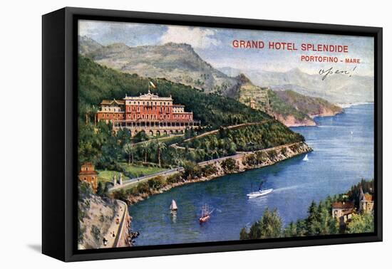 Grand Hotel Splendide, Portofino, Italy, 20th Century-null-Framed Premier Image Canvas