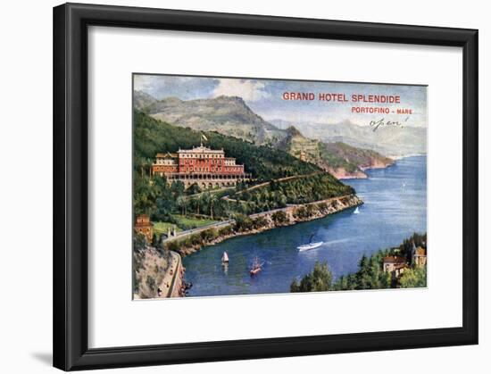 Grand Hotel Splendide, Portofino, Italy, 20th Century-null-Framed Giclee Print