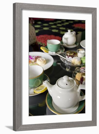 Grand Hotel Traditional Tea, Mackinac Island, Michigan, USA-Cindy Miller Hopkins-Framed Photographic Print