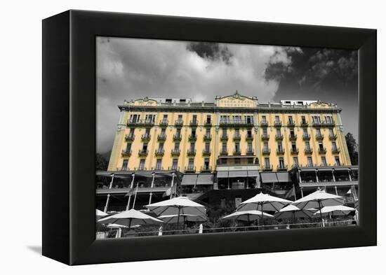 Grand Hotel Tremezzo Lake Como Italy-null-Framed Stretched Canvas