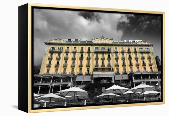Grand Hotel Tremezzo Lake Como Italy-null-Framed Stretched Canvas
