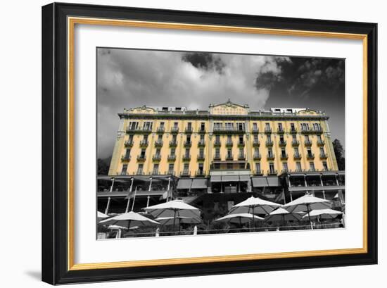 Grand Hotel Tremezzo Lake Como Italy-null-Framed Photo