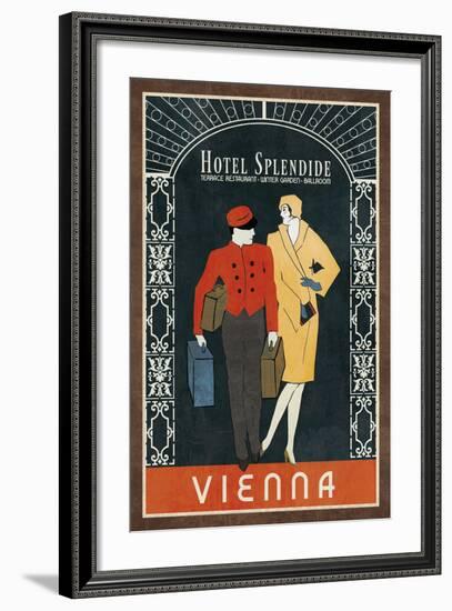 Grand Hotel Vienna-Collection Caprice-Framed Art Print