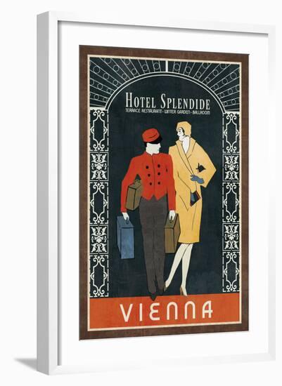 Grand Hotel Vienna-Collection Caprice-Framed Art Print