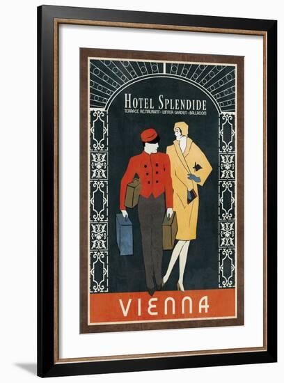 Grand Hotel Vienna-Collection Caprice-Framed Art Print