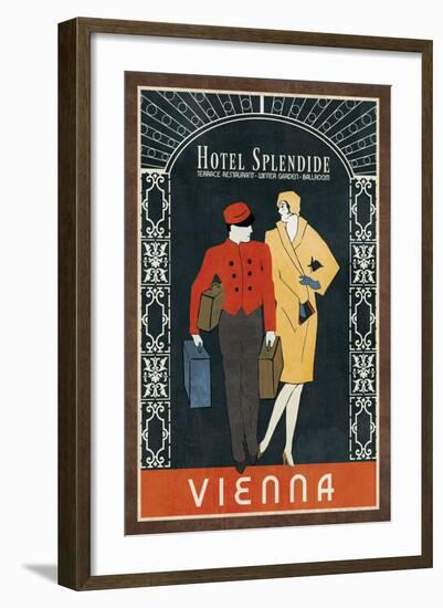 Grand Hotel Vienna-Collection Caprice-Framed Art Print