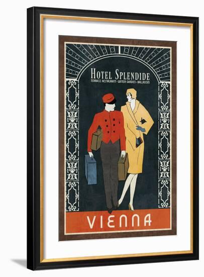 Grand Hotel Vienna-Collection Caprice-Framed Art Print