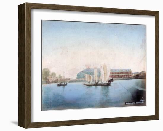 Grand Hotel, Yokohama, Japan-null-Framed Giclee Print