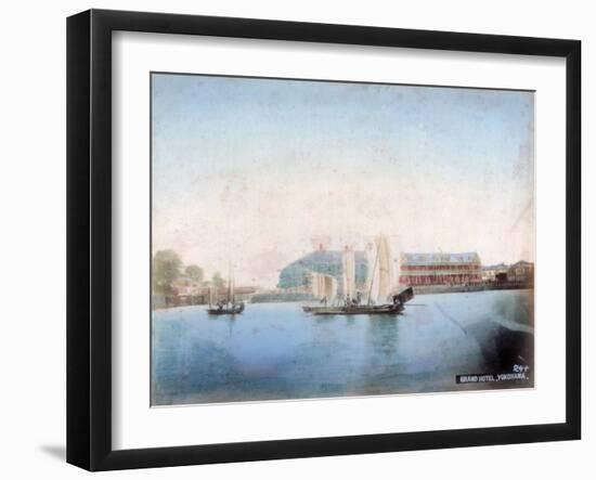 Grand Hotel, Yokohama, Japan-null-Framed Giclee Print