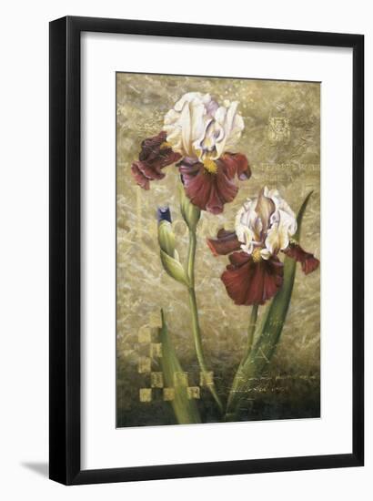 Grand Irises-Fangyu Meng-Framed Giclee Print