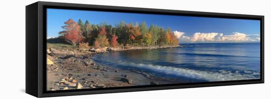 Grand Islands National Recreation Area, Lake Superior, Michigan-null-Framed Stretched Canvas