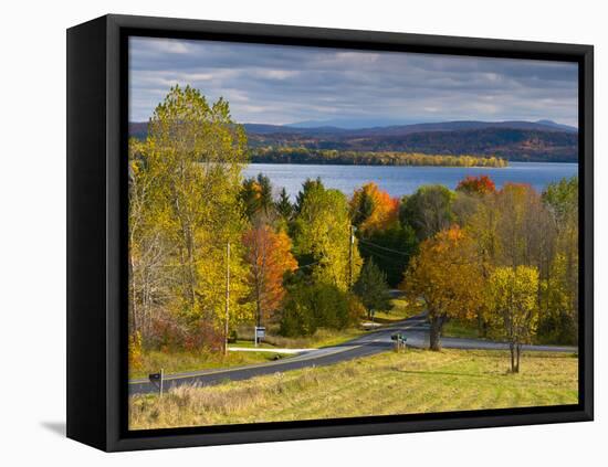 Grand Isle on Lake Champlain, Vermont, New England, United States of America, North America-Alan Copson-Framed Premier Image Canvas
