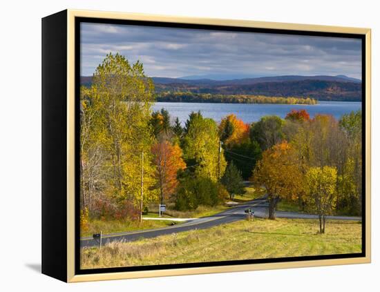 Grand Isle on Lake Champlain, Vermont, New England, United States of America, North America-Alan Copson-Framed Premier Image Canvas