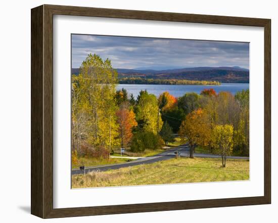 Grand Isle on Lake Champlain, Vermont, New England, United States of America, North America-Alan Copson-Framed Photographic Print